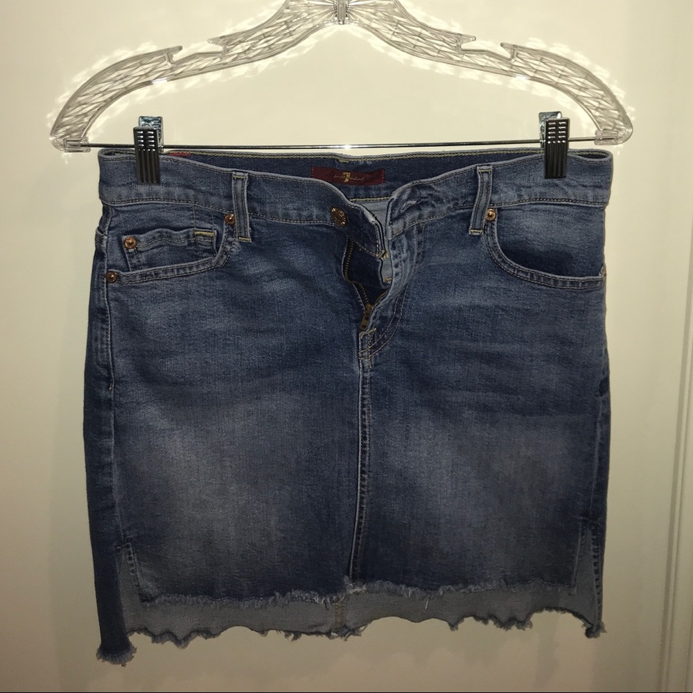 7 for all mankind skirt